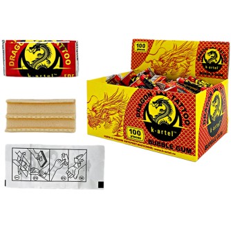 Набор жевательная резинка "Дракон, 100шт.