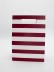 Пакет подарочный (M) &quot;Many stripes&quot;, red (19x 9 x 27) 