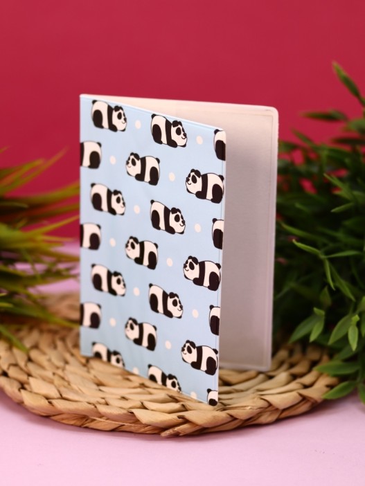 ОБЛОЖКА ДЛЯ ПАСПОРТА Blue Panda, плотность 600 мкм 