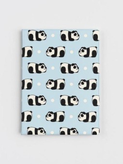 ОБЛОЖКА ДЛЯ ПАСПОРТА Blue Panda, плотность 600 мкм