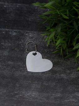 Светоотражающий элемент (фликер) "Heart", брелок