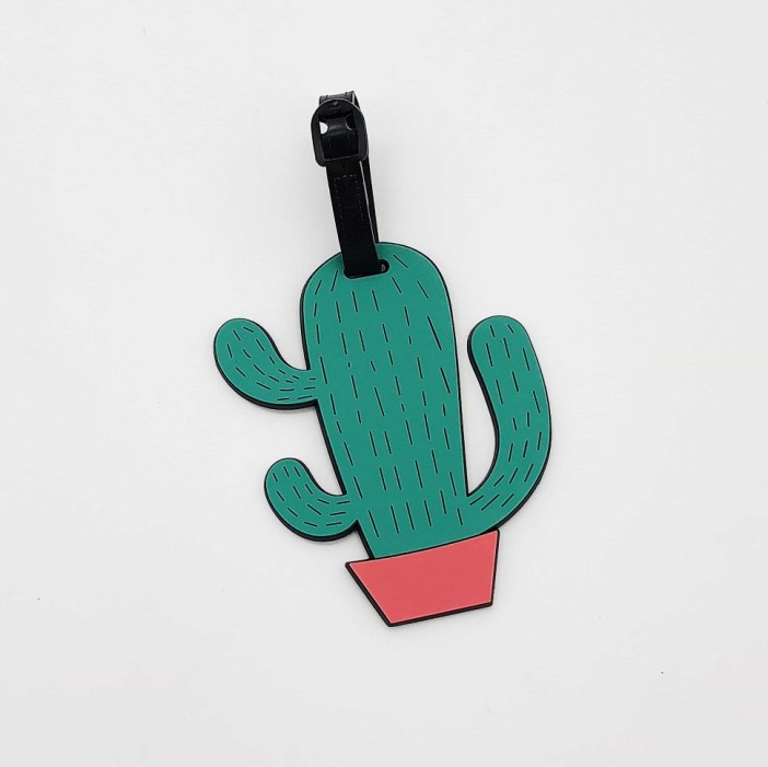 Бирка для багажа &quot;Кактус&quot; 