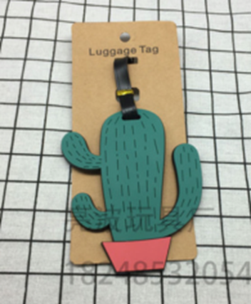 Бирка для багажа &quot;Кактус&quot; 