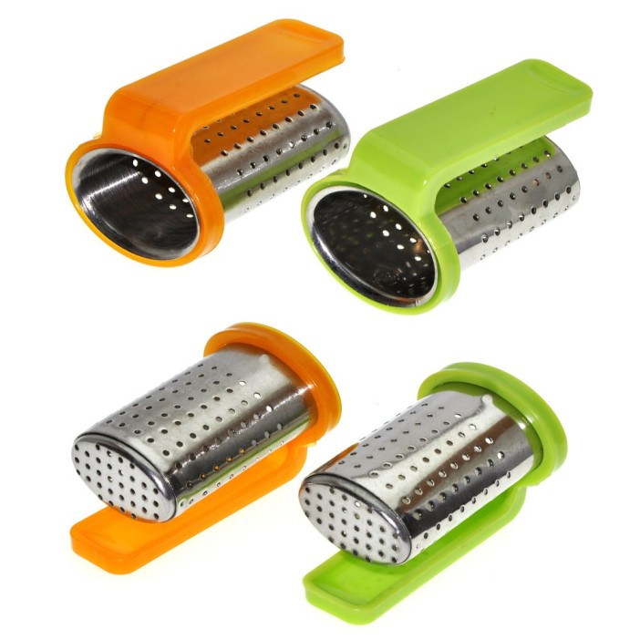 Ситечко-фильтр для чая &quot;Стаканчик&quot; (L=6,5 см), 2 цв. 