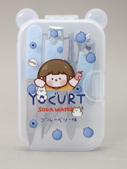 Маникюрный набор "Anime yogurt", blue