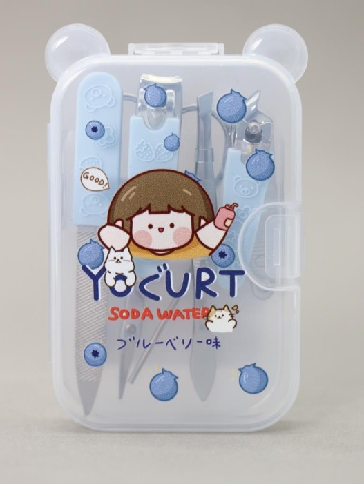 Маникюрный набор &quot;Anime yogurt&quot;, blue 