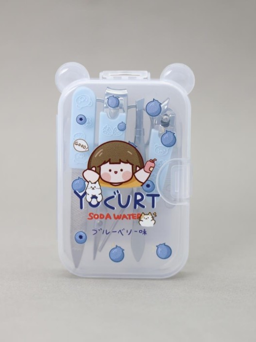 Маникюрный набор &quot;Anime yogurt&quot;, blue 