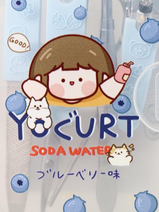 Маникюрный набор &quot;Anime yogurt&quot;, blue 