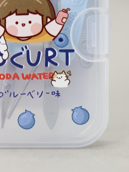 Маникюрный набор &quot;Anime yogurt&quot;, blue 