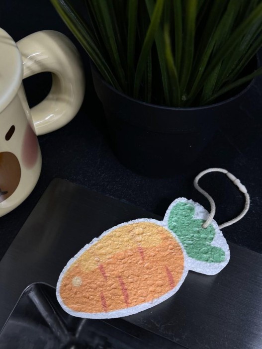 ЭКО губка для посуды &quot;Carrot&quot; 
