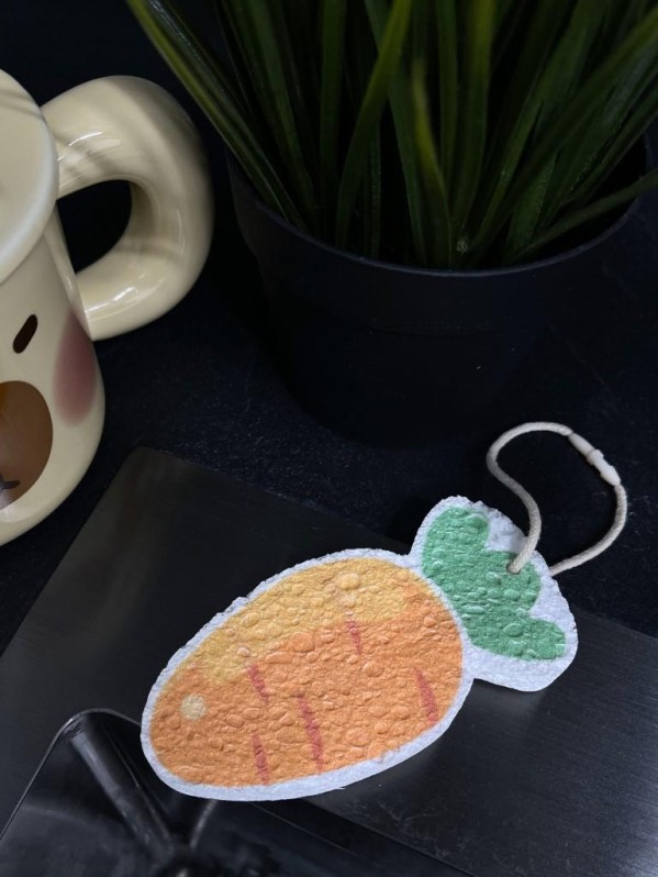 ЭКО губка для посуды "Carrot"