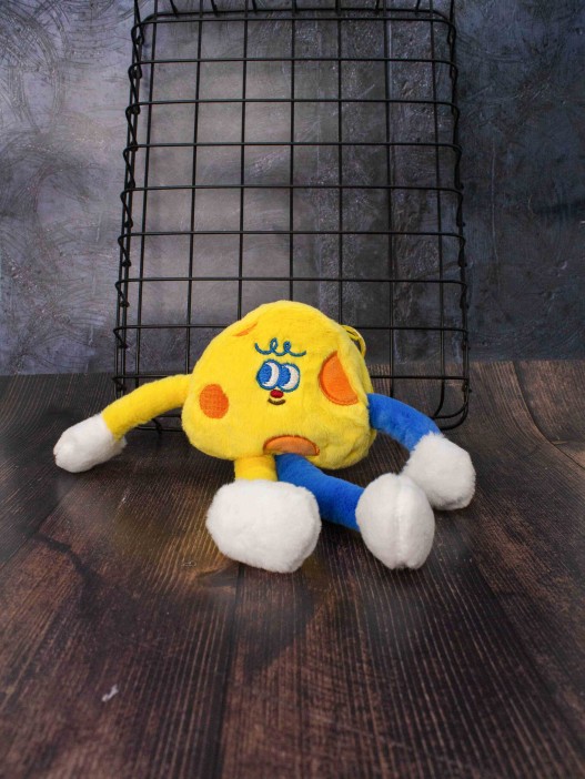 Брелок, кошелёк «Happy cheese», yellow 