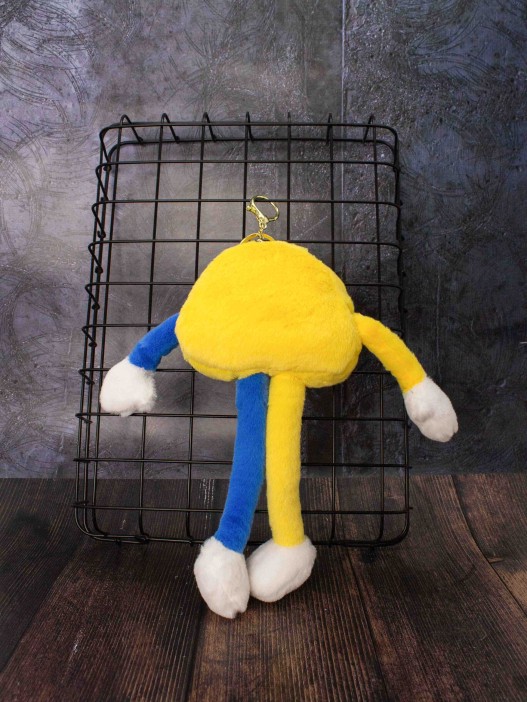 Брелок, кошелёк «Happy cheese», yellow 