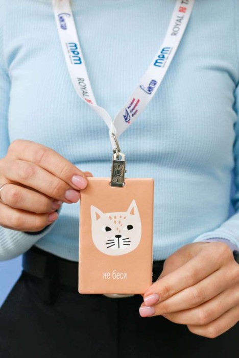 Держатель для карт «Не беси» (6,5 х 10,4 см) 