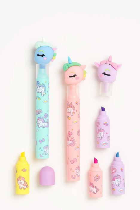 Маркер текстовыделитель &quot;The magic begins&quot;, mix 