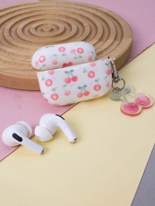 Чехол для AirPods Pro &quot;Cherries&quot; 