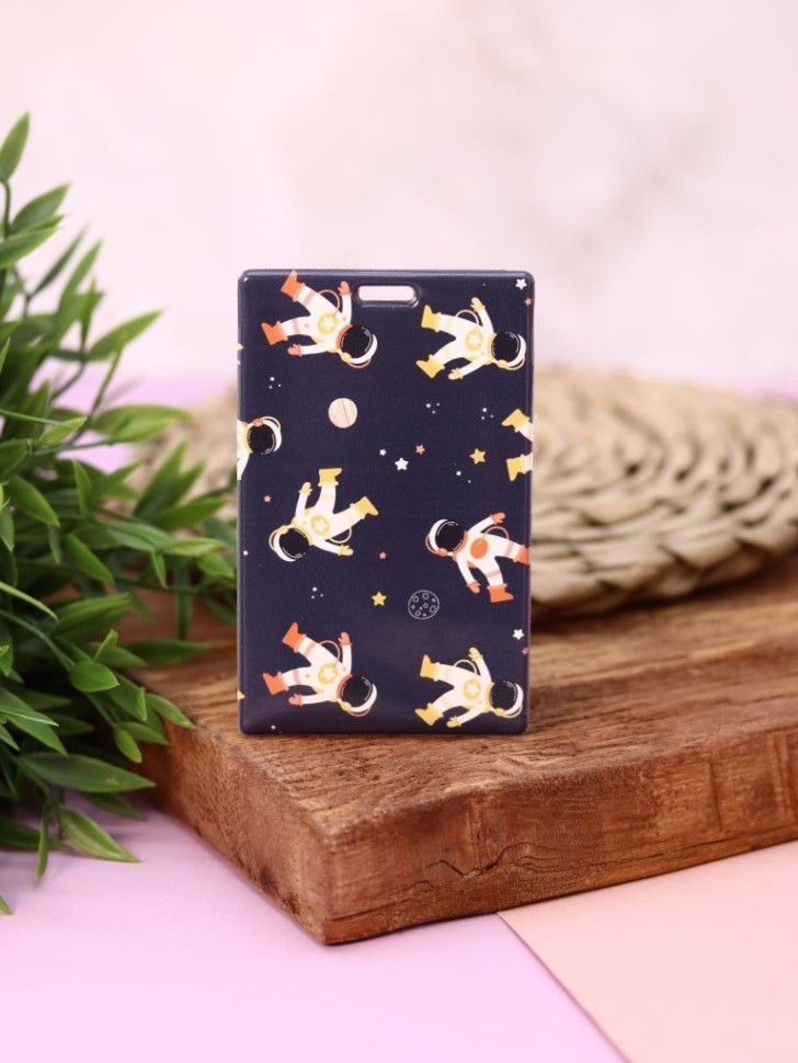 Держатель для карт "Космонавт" (6,5 х 10,4 см)