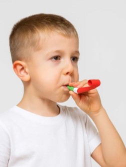 Дудка карнавальная 6 шт. "Colorful sound", (62 мм)