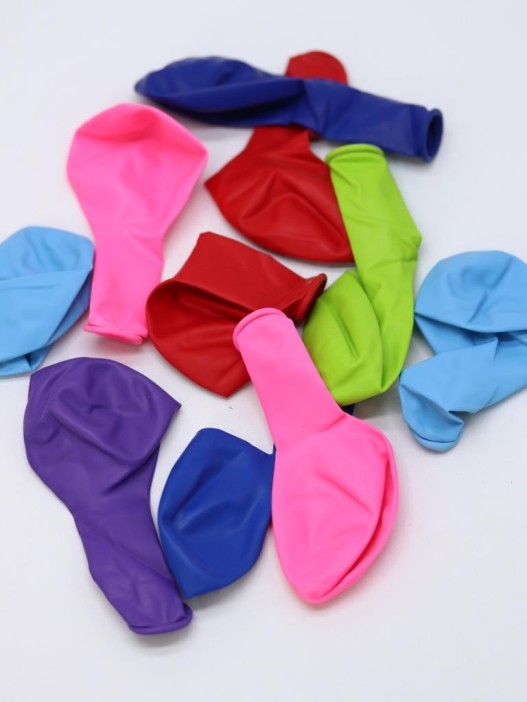 Набор воздушных шаров 10 шт. "Matt vibrant balloons", (25 см) 