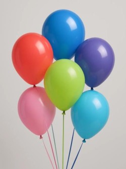 Набор воздушных шаров 10 шт. "Matt vibrant balloons", (25 см)