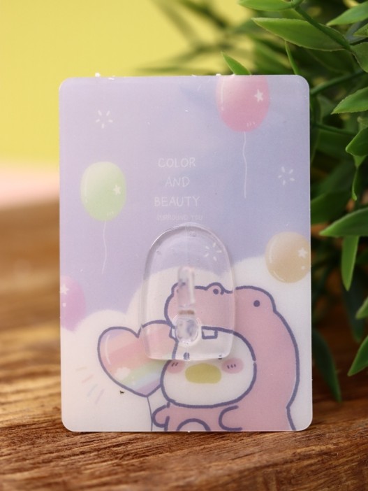 Крючок на липучке «Square animal» 2шт, mix color 