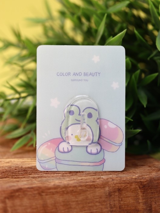 Крючок на липучке «Square animal» 2шт, mix color 