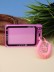 Футляр для карт с брелком &quot;Camera&quot;, pink 