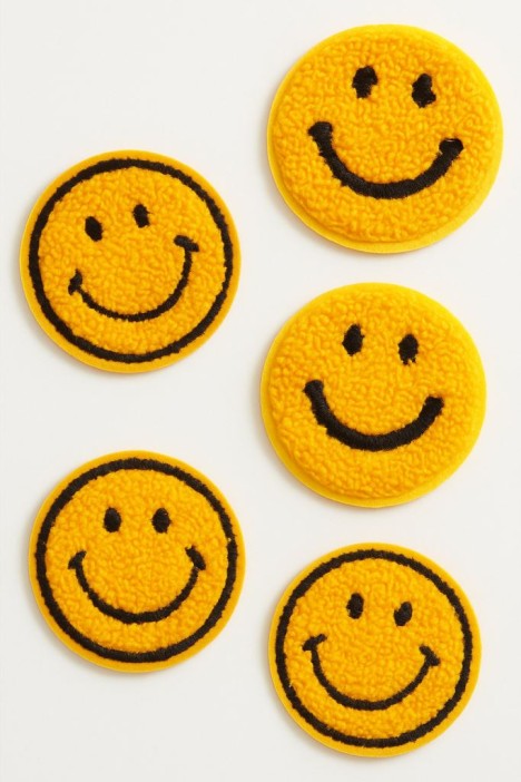 Набор термонашивок для одежды iLikeGift 5 шт. «Emotions», mix 