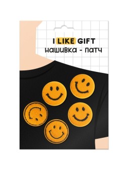 Набор термонашивок для одежды iLikeGift 5 шт. «Emotions», mix