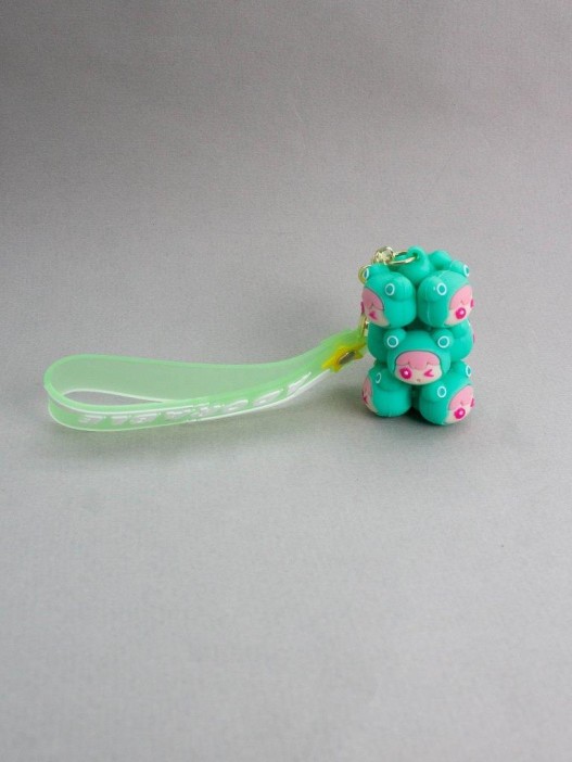 Брелок &quot;Frog family&quot;, green (6,5 см) 