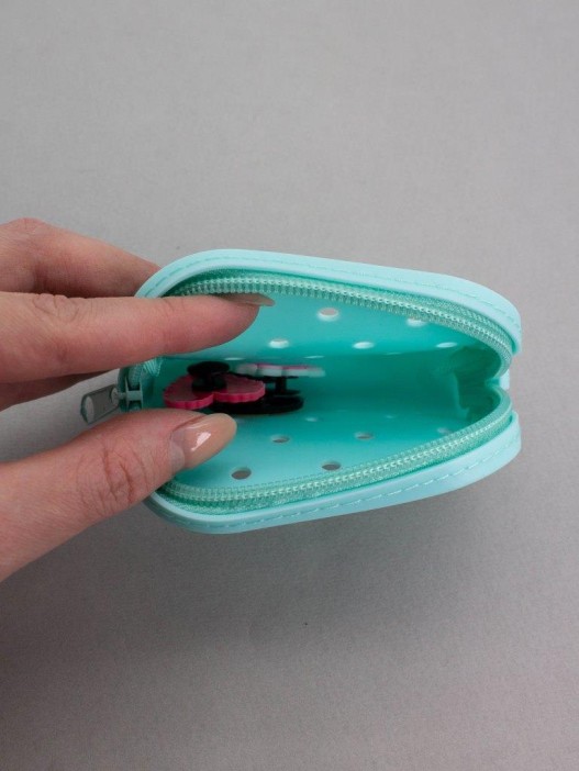 Брелок-кошелёк с джиббитсами &quot;Let&#039;s play!&quot;, blue (8*10 см) 