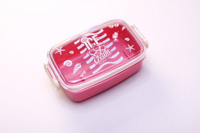 Ланчбокс &quot;Ice creme&quot; розовый 