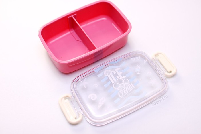 Ланчбокс &quot;Ice creme&quot; розовый 