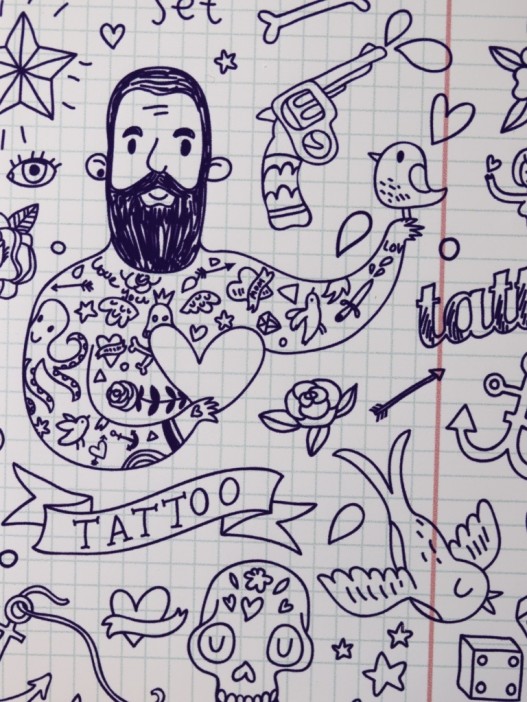 ОБЛОЖКА ДЛЯ ПАСПОРТА TATTOO, плотность 600 мкм 