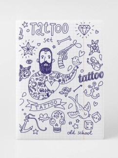 ОБЛОЖКА ДЛЯ ПАСПОРТА TATTOO, плотность 600 мкм