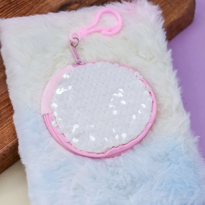 Блокнот плюшевый &quot;Beautiful ball&quot;, pink 