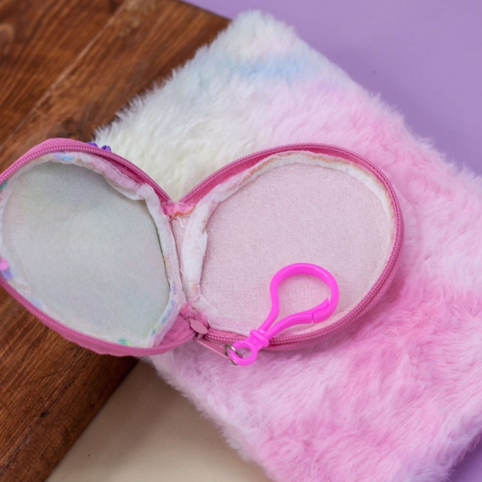 Блокнот плюшевый &quot;Beautiful ball&quot;, pink 