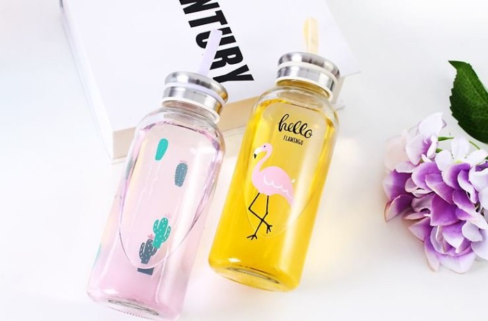 Бутылка "Cactus/Flamingo" purp 