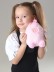 Мягкая игрушка (3+) "Капибара с розовой резинкой для волос", розовая, 20 см