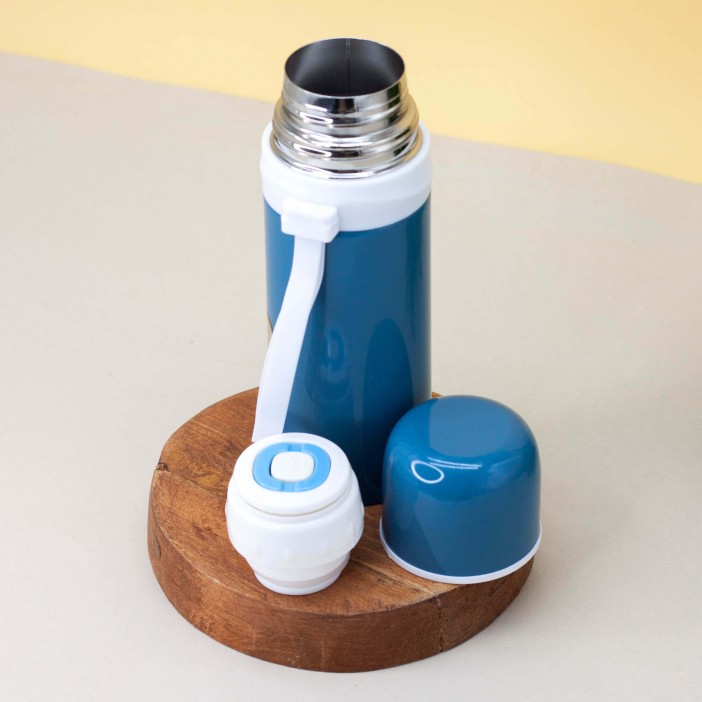 Термос "Cute want bear", blue (350 ml) 