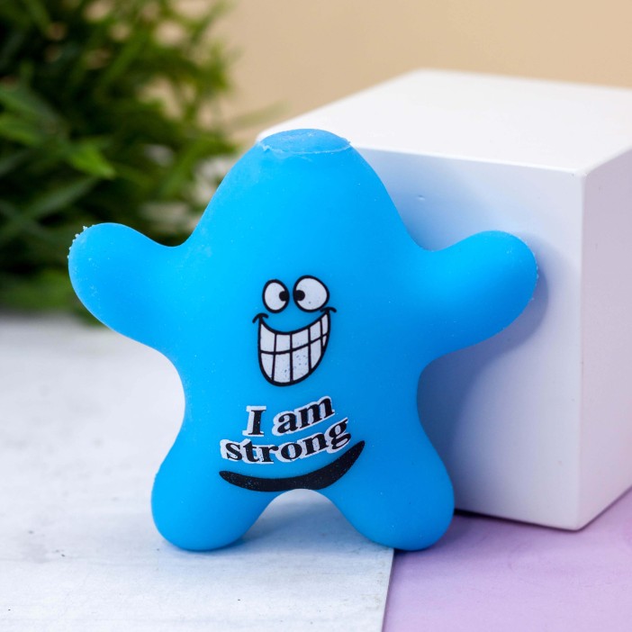 Игрушка - антистресс "Smiley man", mix, шоу-бокс 12 шт. 