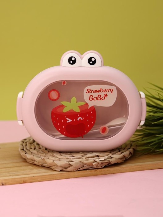 Ланчбокс "Eyeball fruits", pink 