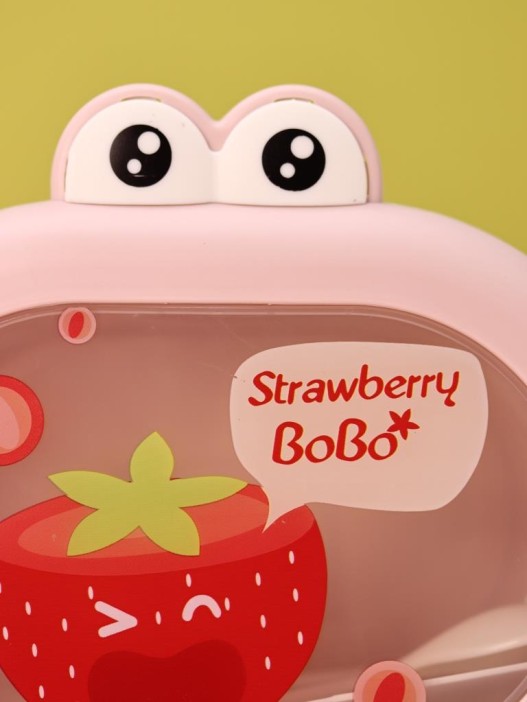 Ланчбокс "Eyeball fruits", pink 