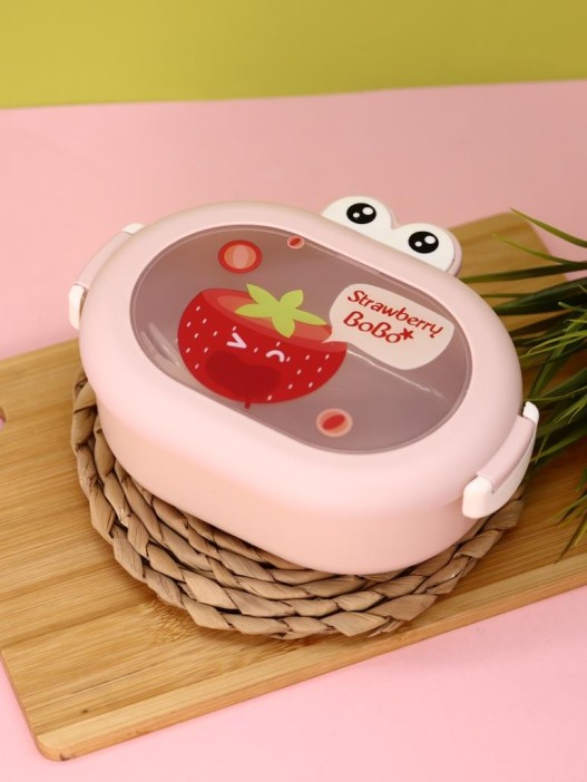 Ланчбокс "Eyeball fruits", pink 