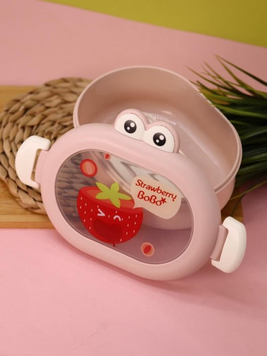 Ланчбокс "Eyeball fruits", pink 