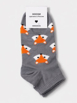 Носки женские "Лисы", р. 35-40