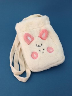 Грелка плюшевая с ремешком  "Fluffy friends", bunny, 400 мл (21*14 см)