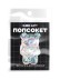 Попсокет iLikeGift "Глянцевый мишка", прозрачный