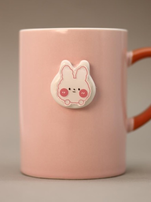 Кружка «Cute animal head», pink 