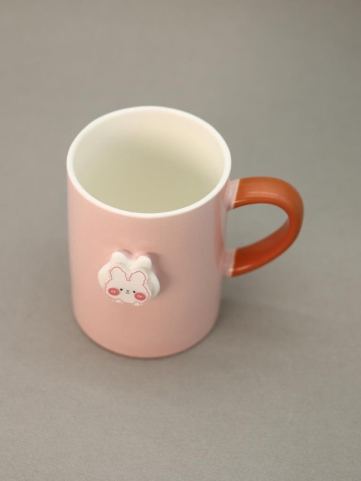 Кружка «Cute animal head», pink 